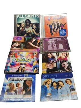 8pc CD Set - M2M, Pokemon, She Daisy, All Saints, Dream, B*witched